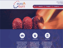 Tablet Screenshot of euroburn.com