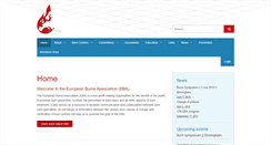 Desktop Screenshot of euroburn.org